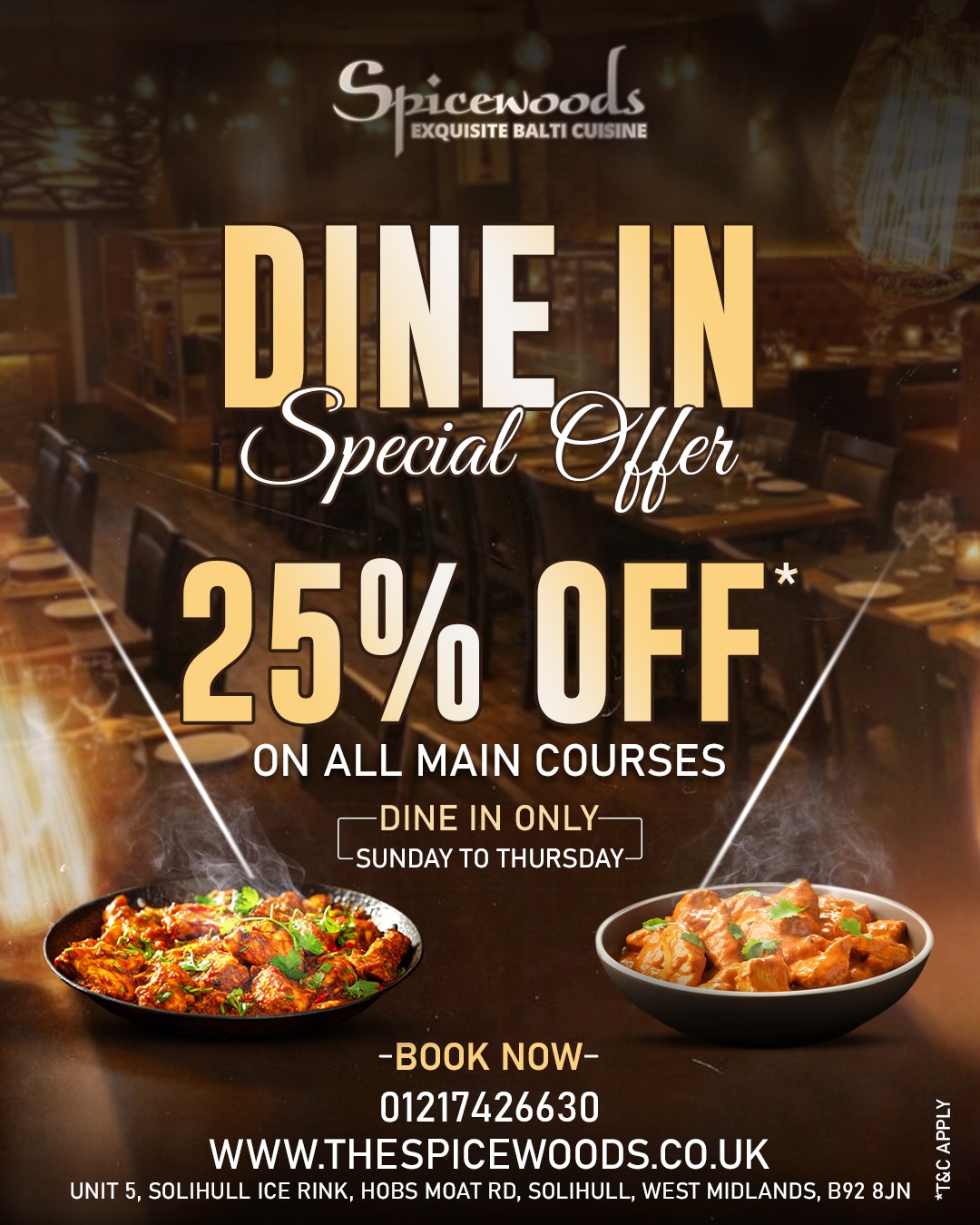 Spice Woods Chicken Curry